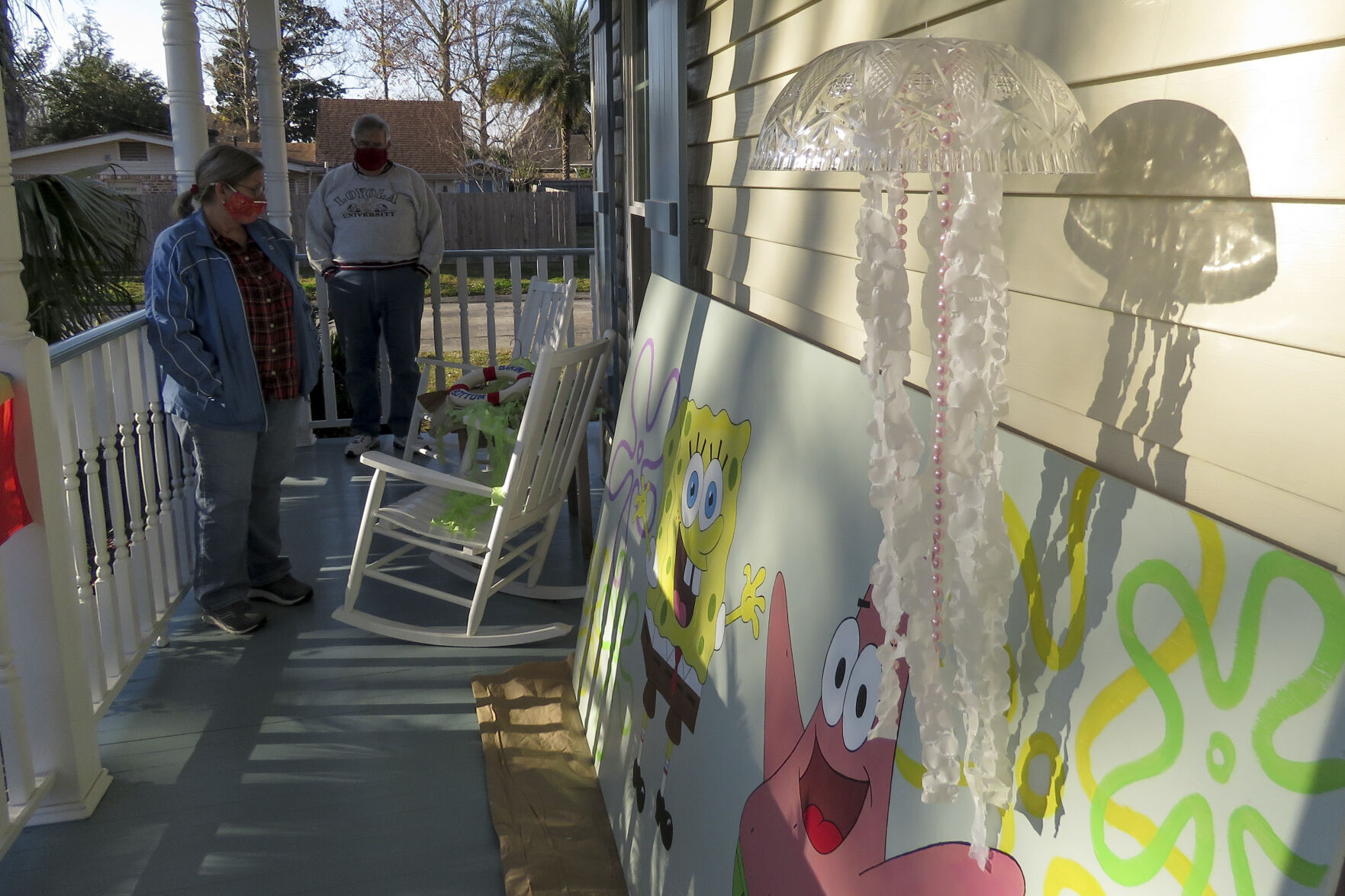 Virus Outbreak Paradeless Mardi Gras
